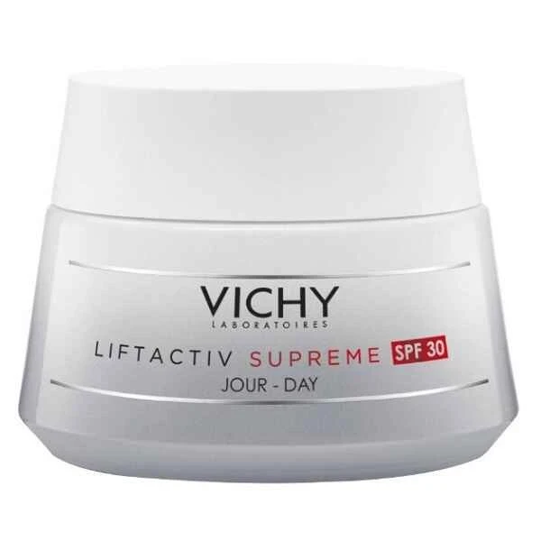 کرم‌لیفت‌قوی‌وضدآفتاب‌ویشیVICHYسری‌لیفت‌اکتیوLiftactiveمدل‌سوپریمSupremeحجم50میل|حاوی‌هیالورونیک‌اسید، SPF30+
