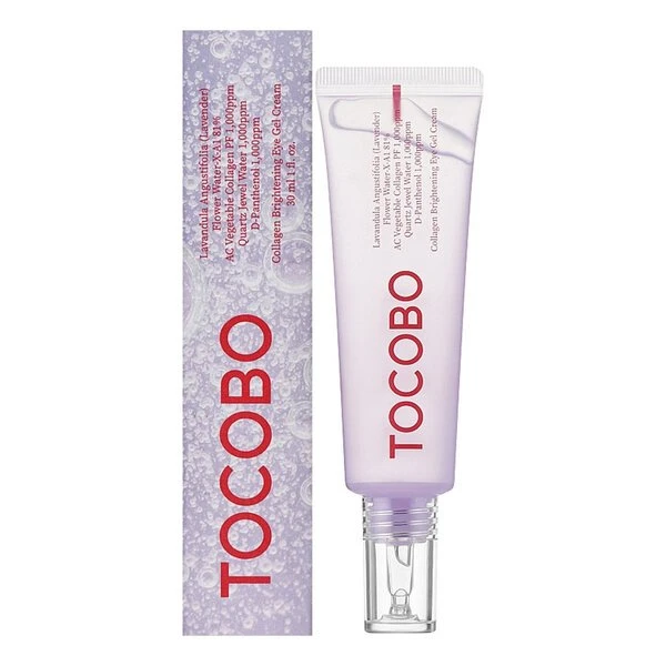 ژل کرم دور چشم روشن کننده و مرطوب کننده کلاژن‌توکوبو_TOCOBO‌حجم ۳۰میل